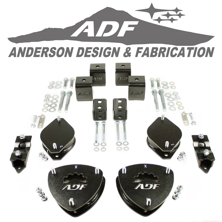 ADF 2018-2023 SUBARU CROSSTREK 1.5" STRUT SPACERS W/ MULTI-LINK SPACERS