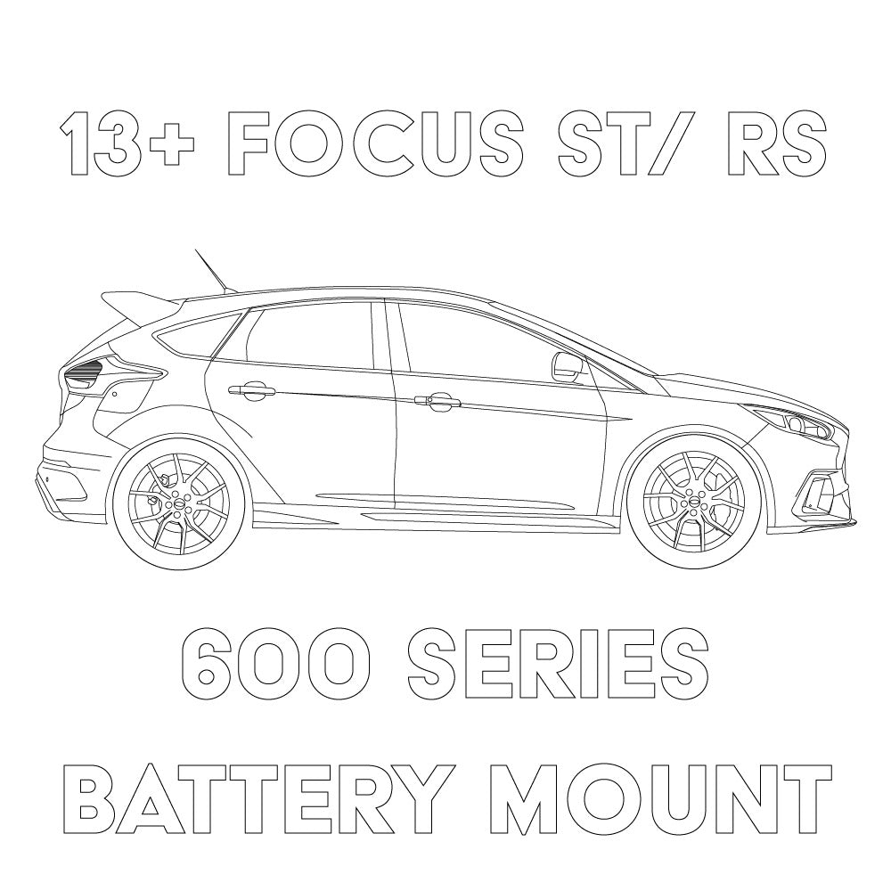 2013+ Ford Focus ST/RS Battery Mount