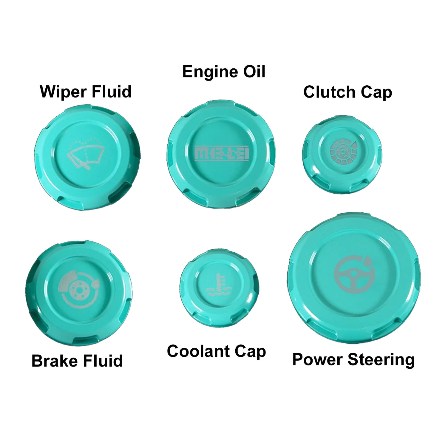 MeLe x Billetworkz Subaru Engine Bay Cap Set For 2002-2007 WRX/STI