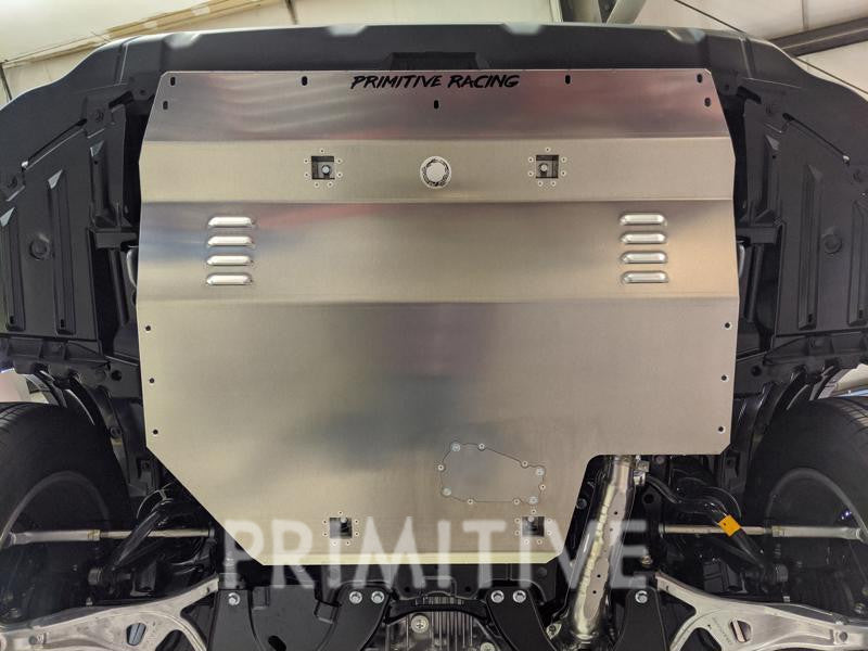 installed image front skid plate 22-23 outback wilderness