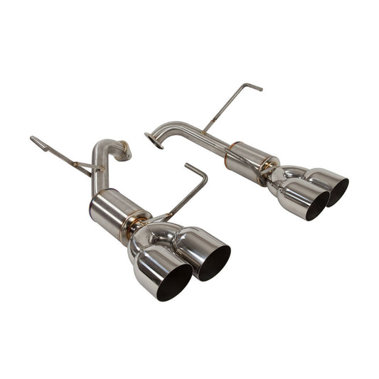 Nameless Performance Axleback Exhaust - 2015-2021 WRX / 2015-2018 STi - 5" Muffler - 4" Single Wall Tips