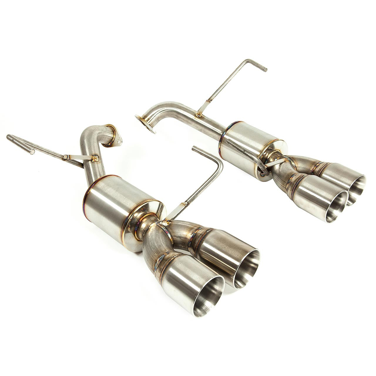 Nameless Performance Axleback Exhaust - 2022+ Subaru WRX - 5" Muffler - 4" Double Wall Tips