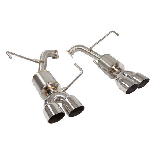 Nameless Performance Axleback Exhaust - 2022+ Subaru WRX - 5" Muffler - 3.5" Single Wall Tips