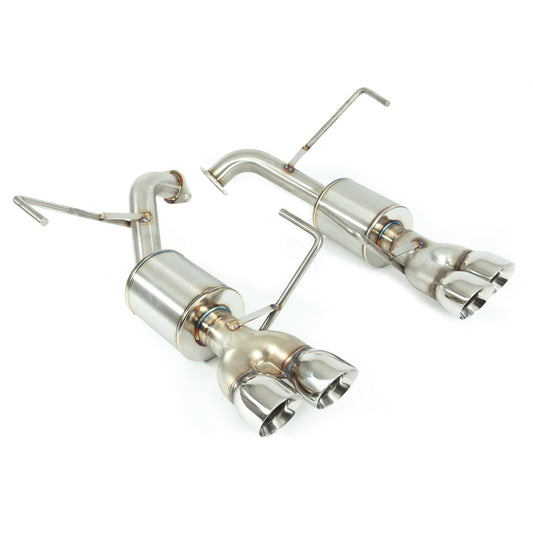 Nameless Performance Axleback Exhaust - 2022+ Subaru WRX - 5" Muffler - 3" Double Wall Tips