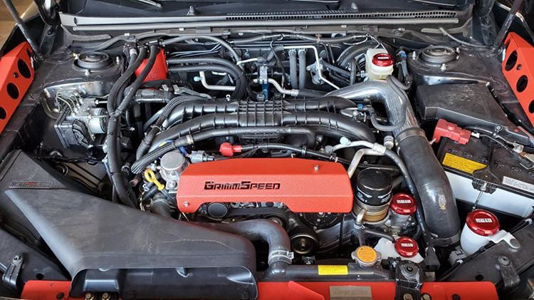 MeLe Subaru Engine Cap Set Installed Mele Design Firm