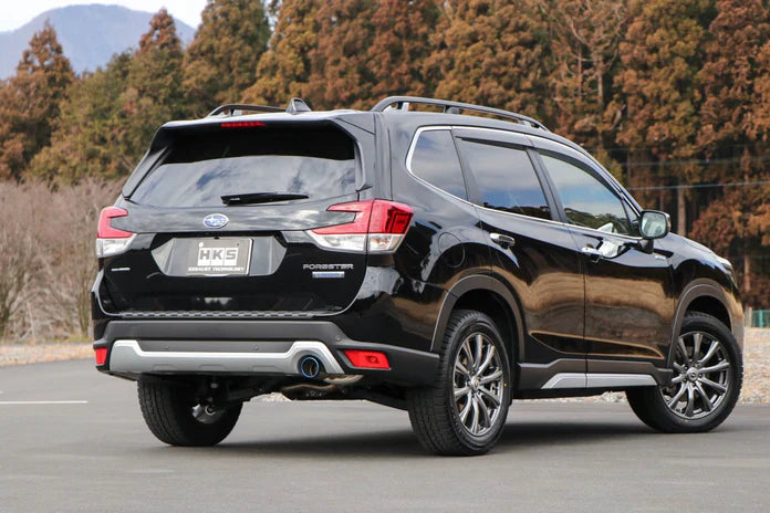 HKS Legamax Premium Axle Back Exhaust w/ Burnt Stainless Steel Tip 2019-2022 Forester 2.5i
