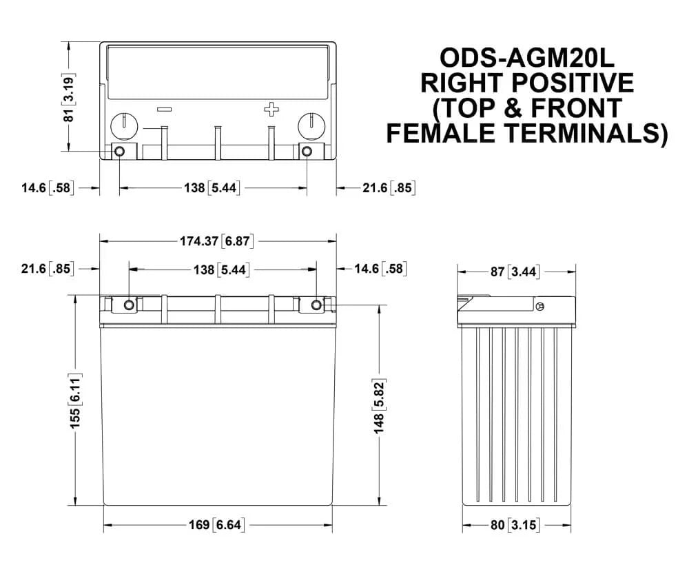 diagram of Odyssey AGM20L