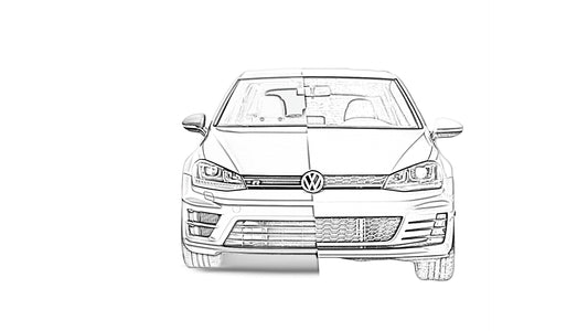 2015+ Volkswagen Golf GTI/R Battery Mount Mele Design Firm