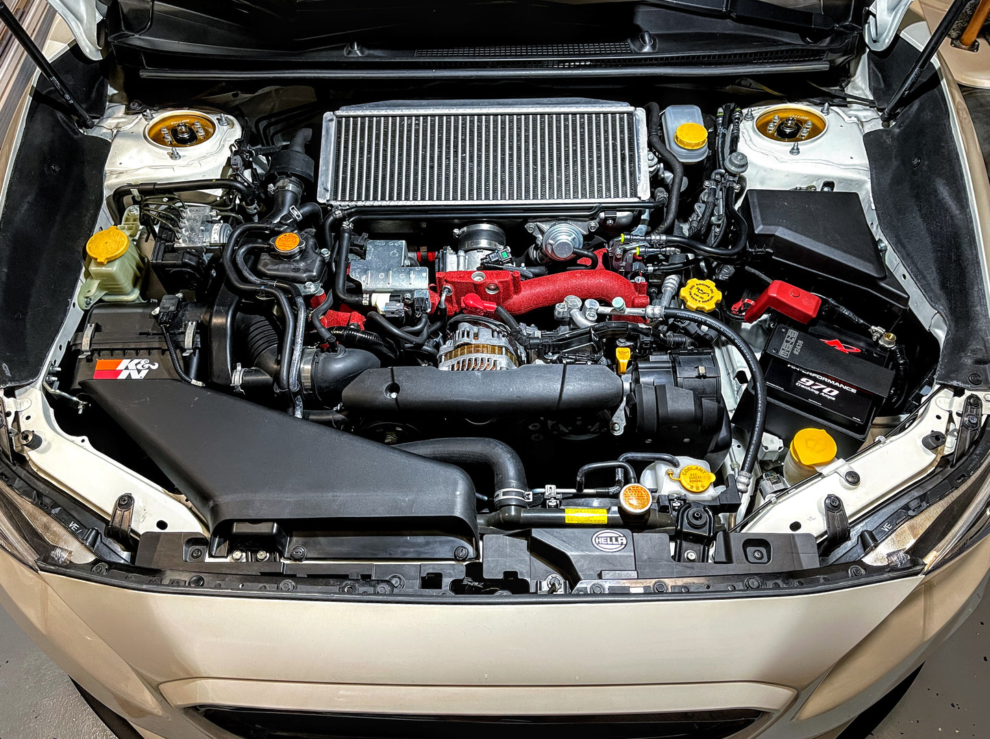 2015+ Subaru WRX/STI 900 Series Battery Mount Installed Mele Design Firm
