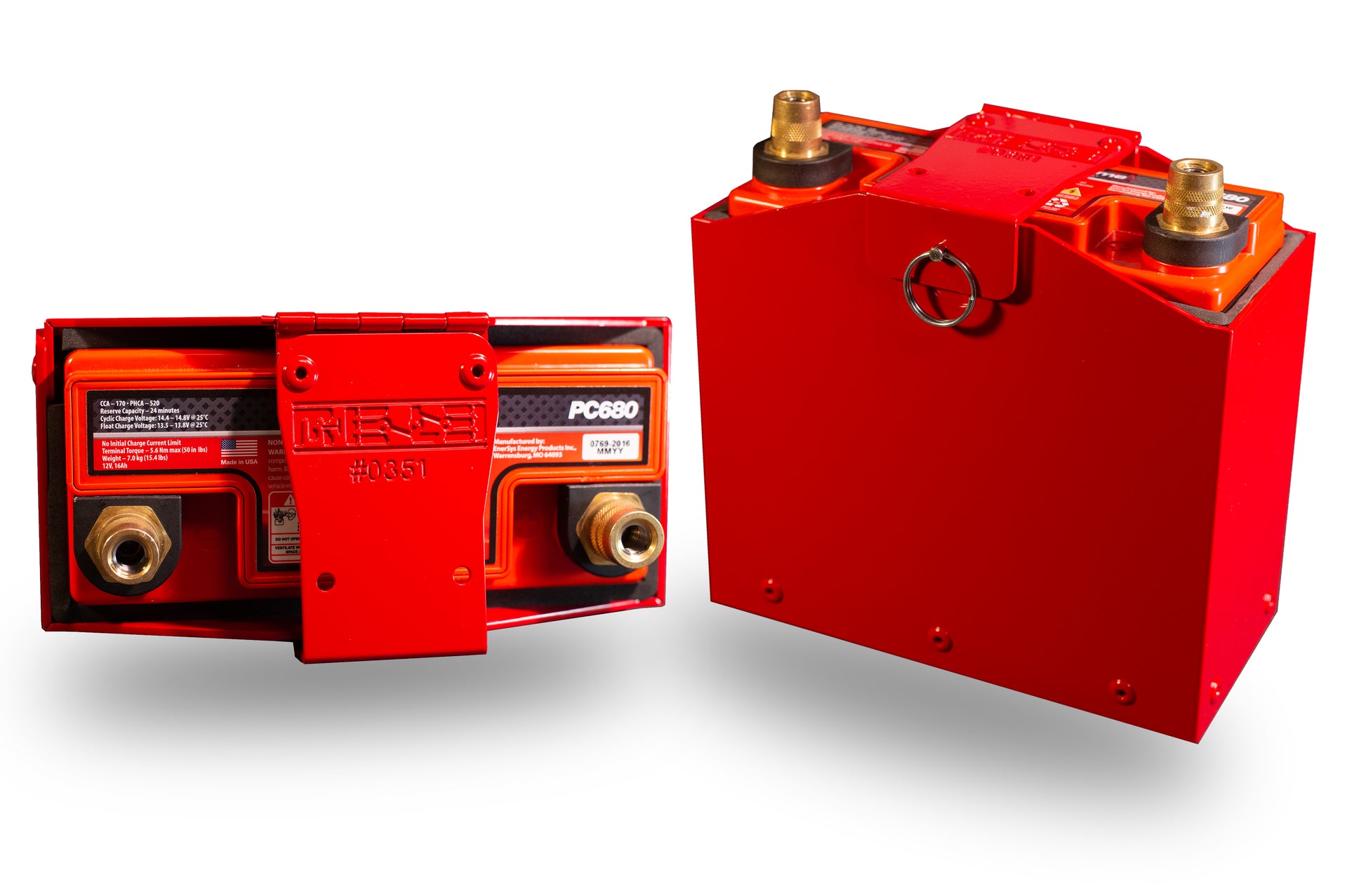 Odyssey PC680 Lightweight Battery With Terminals Main Product Mele Design Firm