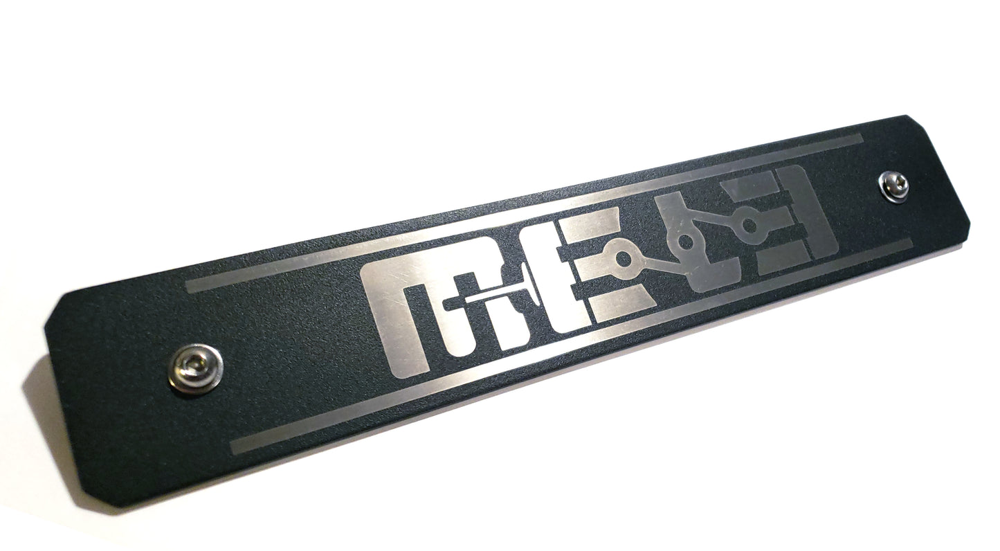 Subaru MeLe Plate Delete Mele Design Firm