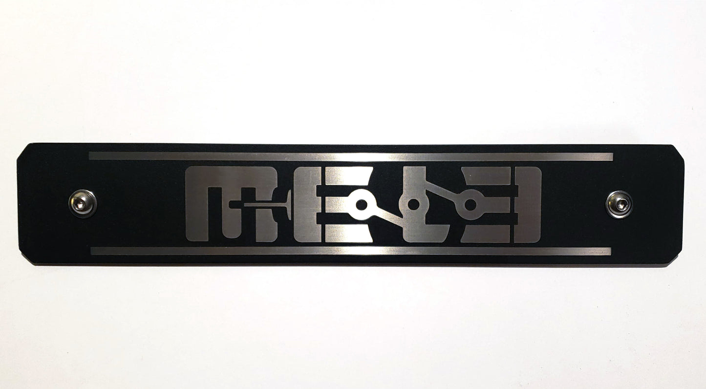 Subaru MeLe Plate Delete Front Mele Design Firm