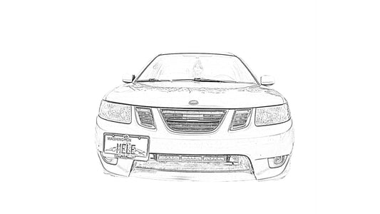 2005-2006 Saab 9-2x Linear / Aero Turbo Battery Mount Mele Design Firm