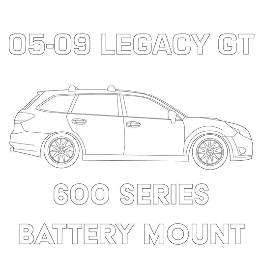 2005-2009 Subaru Legacy GT 600 Series Battery Mount