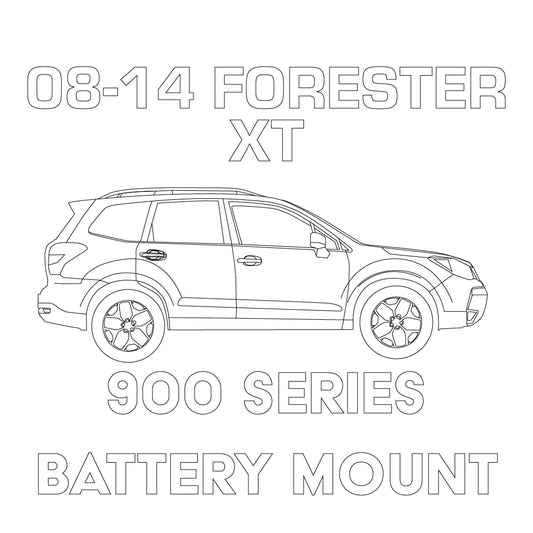 2008-2014 Subaru Forester XT 900 Series Battery Mount