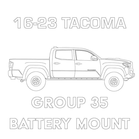 2016-2023 Toyota Tacoma Group 35 Battery Mount