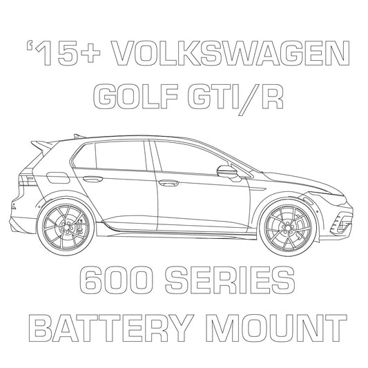 2015+ Volkswagen Golf GTI/R Battery Mount