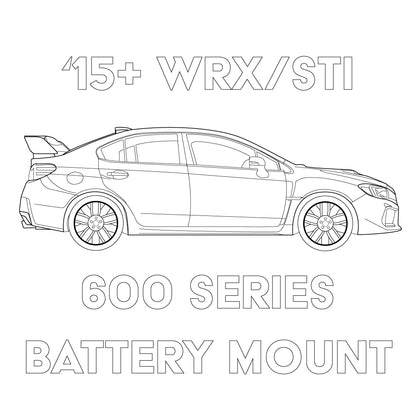 2015+ Subaru WRX/STI 600 Series Battery Mount
