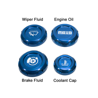 MeLe x Billetworkz Subaru Engine Bay Cap Set For 2014+ Forester