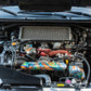 MeLe Subaru Engine Cap Set Black Installed Mele Design Firm