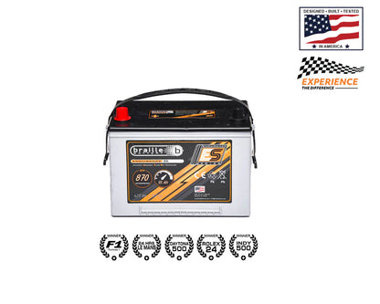 Braille Group 34 AGM battery 