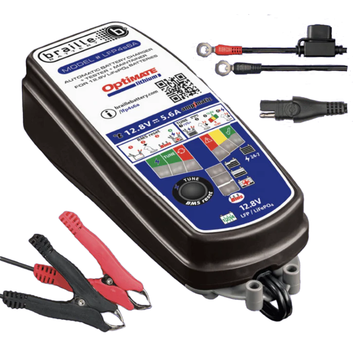 TM 393 Braille 6A lithium battery charger