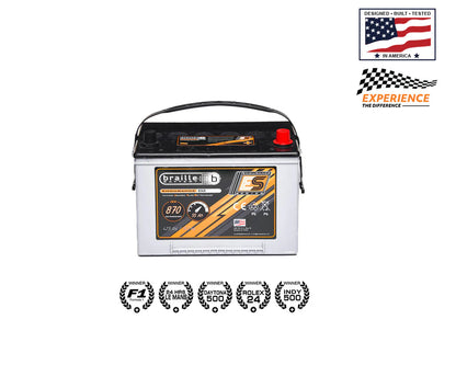 Braille Group 34R AGM battery 