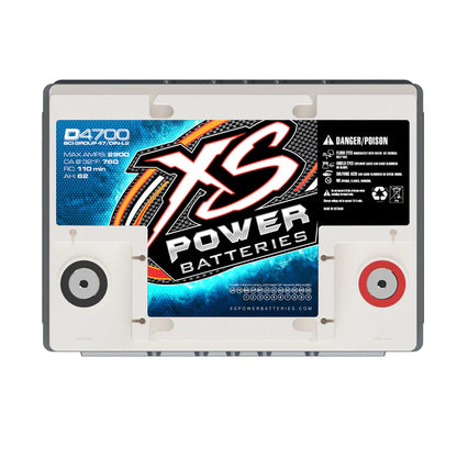 XS Power D4700 Group 47 12V AGM Battery