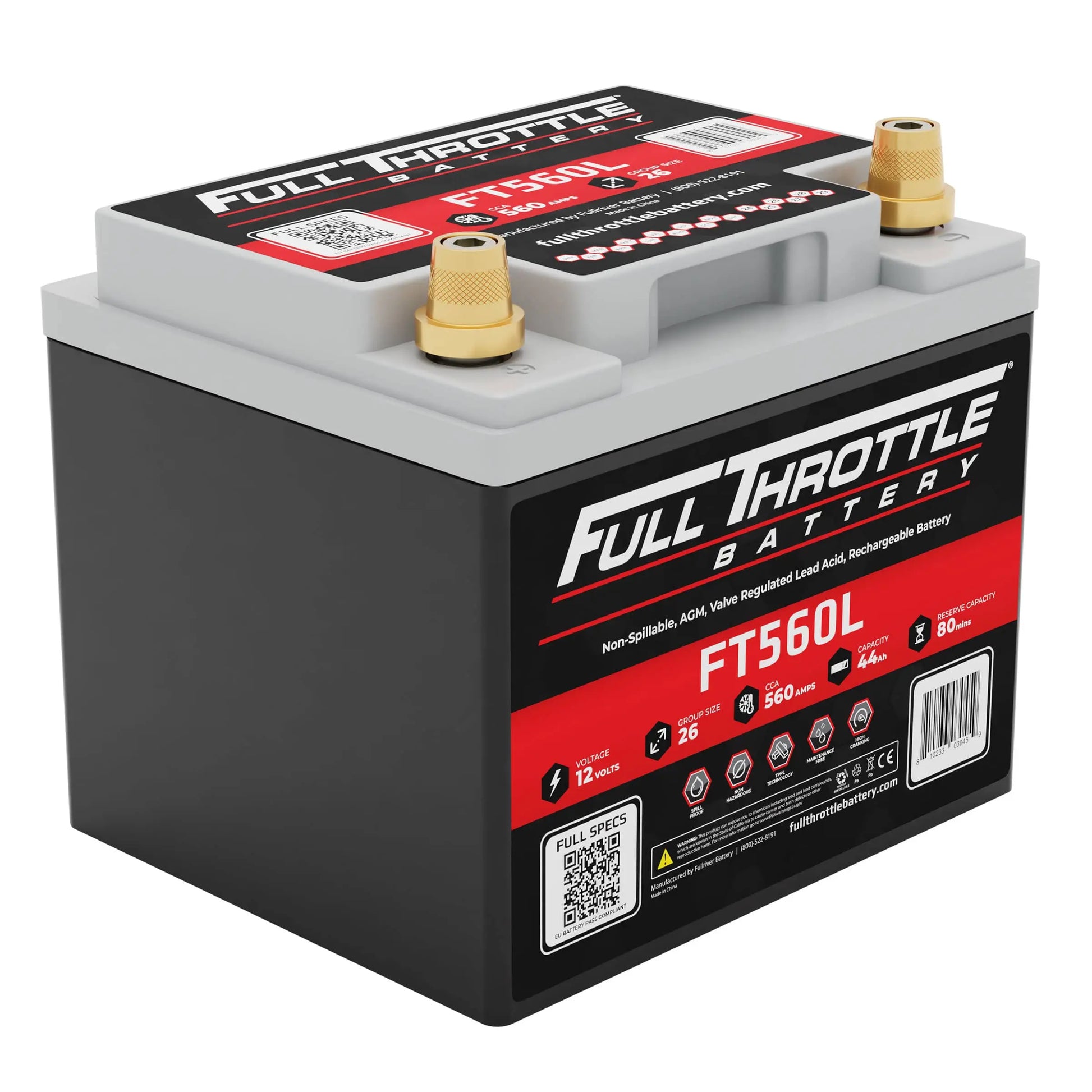 Full Throttle FT560L AGM battery