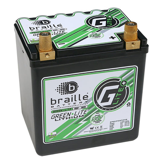 Braille G30 Lithium Green-Lite Motorsports 12V Battery