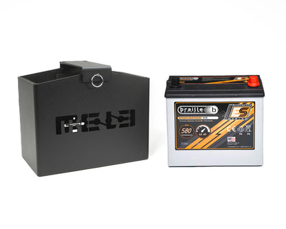 MeLe Group 51-R battery mount with Braille Group 51-R agm battery