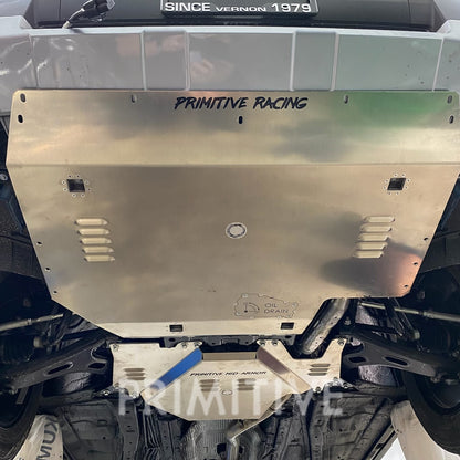 installed image front skid plate 22 forester