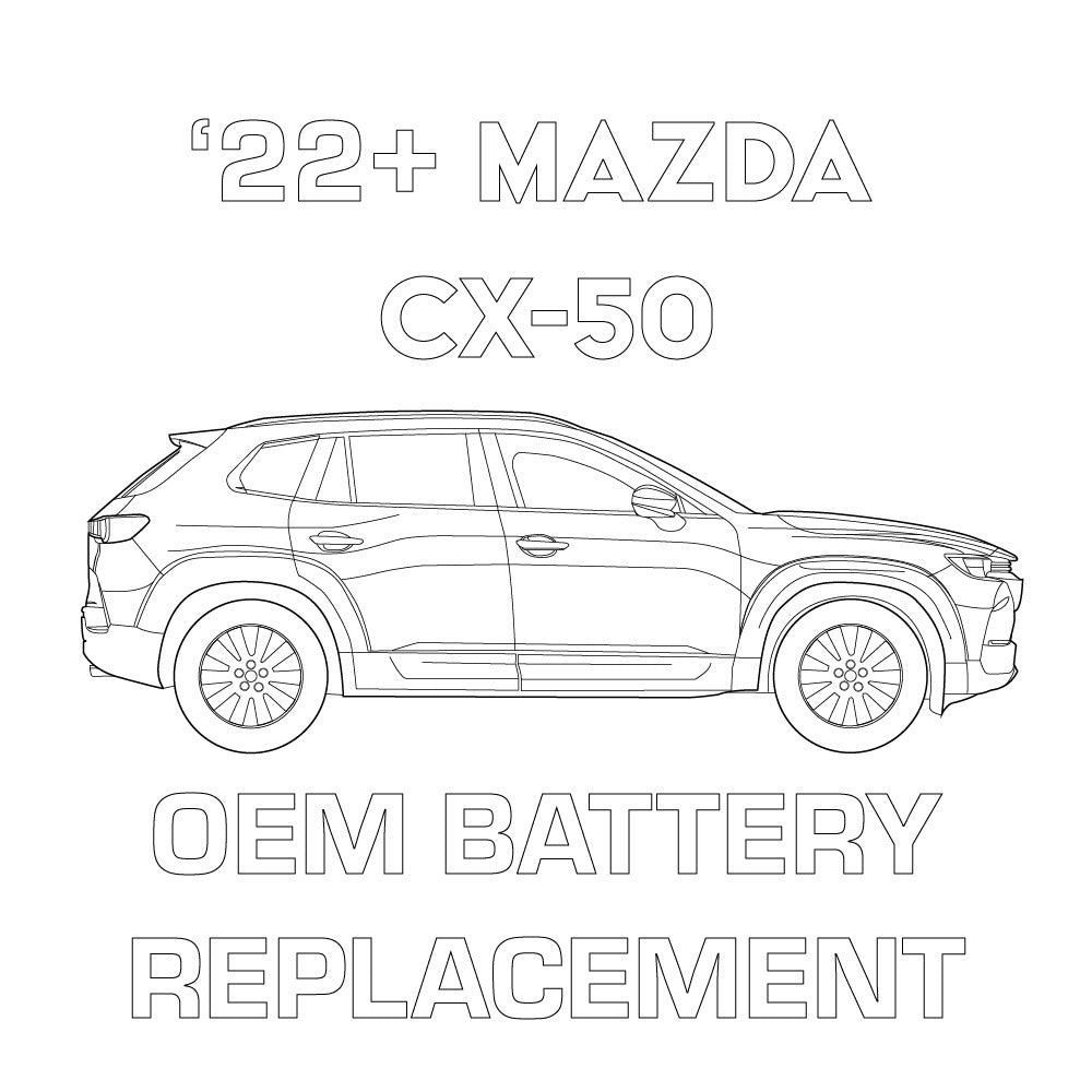 Mazda CX-50 OEM Replacement Battery