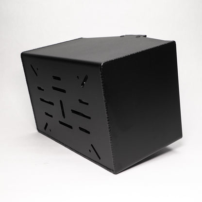 bottom view of MeLe Design Firm Group 34 battery mount 