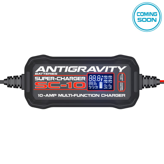 main display antigravity SC-10 super charger