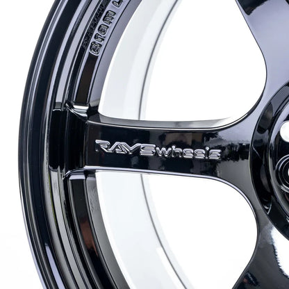 Gram Lights 57DR Limited Black Metal Coat 18x9.5 5x114.3 38mm Offset 2015-2024 WRX / 2011-2021 STI
