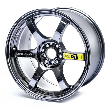 Gram Lights 57DR Limited Black Metal Coat 18x9.5 5x114.3 38mm Offset 2015-2024 WRX / 2011-2021 STI