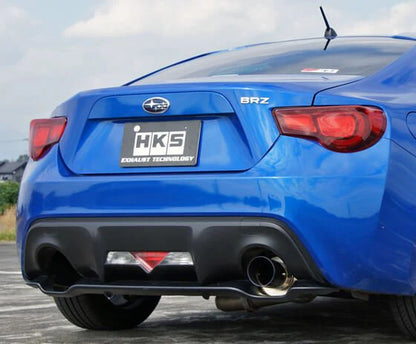 HKS Hi-Power Single Exit Racing Catback w/ Burnt tip 13-24 BRZ / 13-16 FRS / 17-21 GT86 / 22-24 GR86
