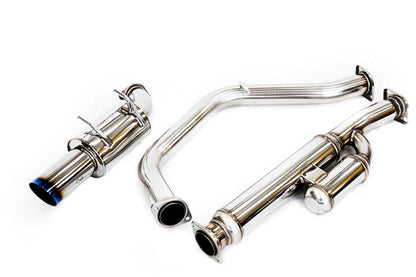 HKS Hi-Power Single Exit Racing Catback w/ Burnt tip 13-24 BRZ / 13-16 FRS / 17-21 GT86 / 22-24 GR86