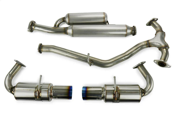 HKS Hi-Power SPEC-L Catback Exhaust w/ Titanium Tips 2013-2021 BRZ / 2013-2016 FRS / 2017-2021 86