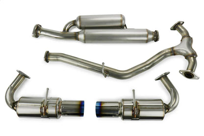 HKS Hi-Power SPEC-L Catback Exhaust w/ Titanium Tips 2013-2021 BRZ / 2013-2016 FRS / 2017-2021 86