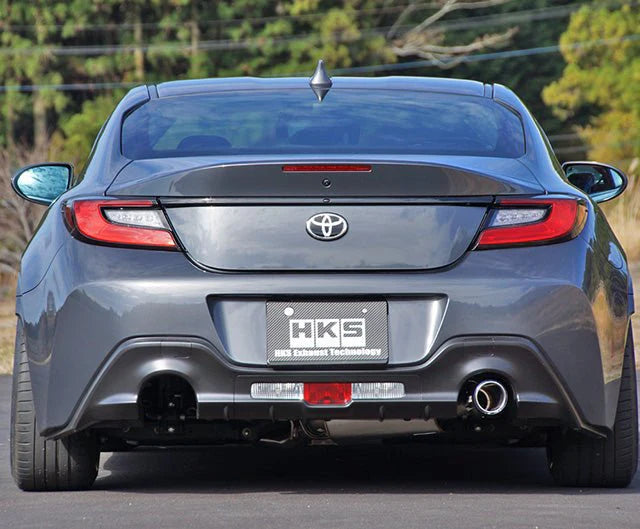 HKS Hi-Power SPEC-L II Catback Cup Series Single Exit Exhaust w/ Titanium Tip 22-24 BRZ / 22-24 GR86