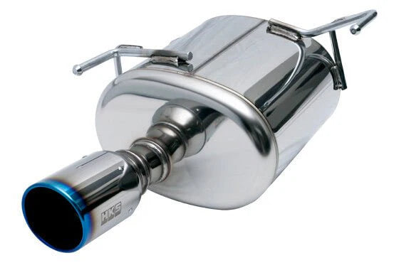 HKS Legamax Premium Axle Back Exhaust w/ Burnt Stainless Steel Tip 2019-2022 Forester 2.5i