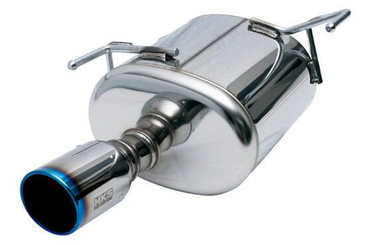 HKS Legamax Premium Axle Back Exhaust w/ Burnt Stainless Steel Tip 2019-2022 Forester 2.5i
