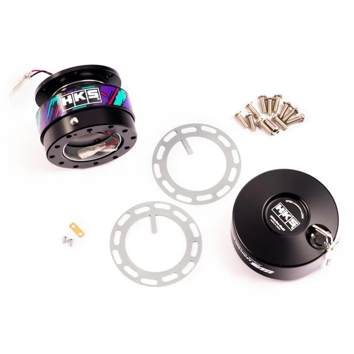 HKS X Works Bell RAPFIX II Quick Release & Keylock Set