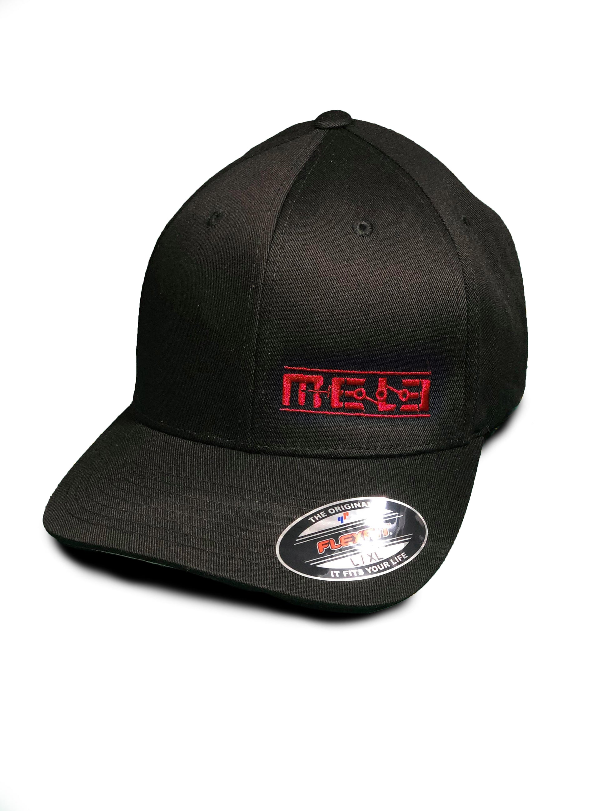 MeLe Flex Fit Hat Red Mele Design Firm