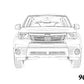 2008-2014 Subaru Forester XT 900 Series Battery Mount Mele Design Firm