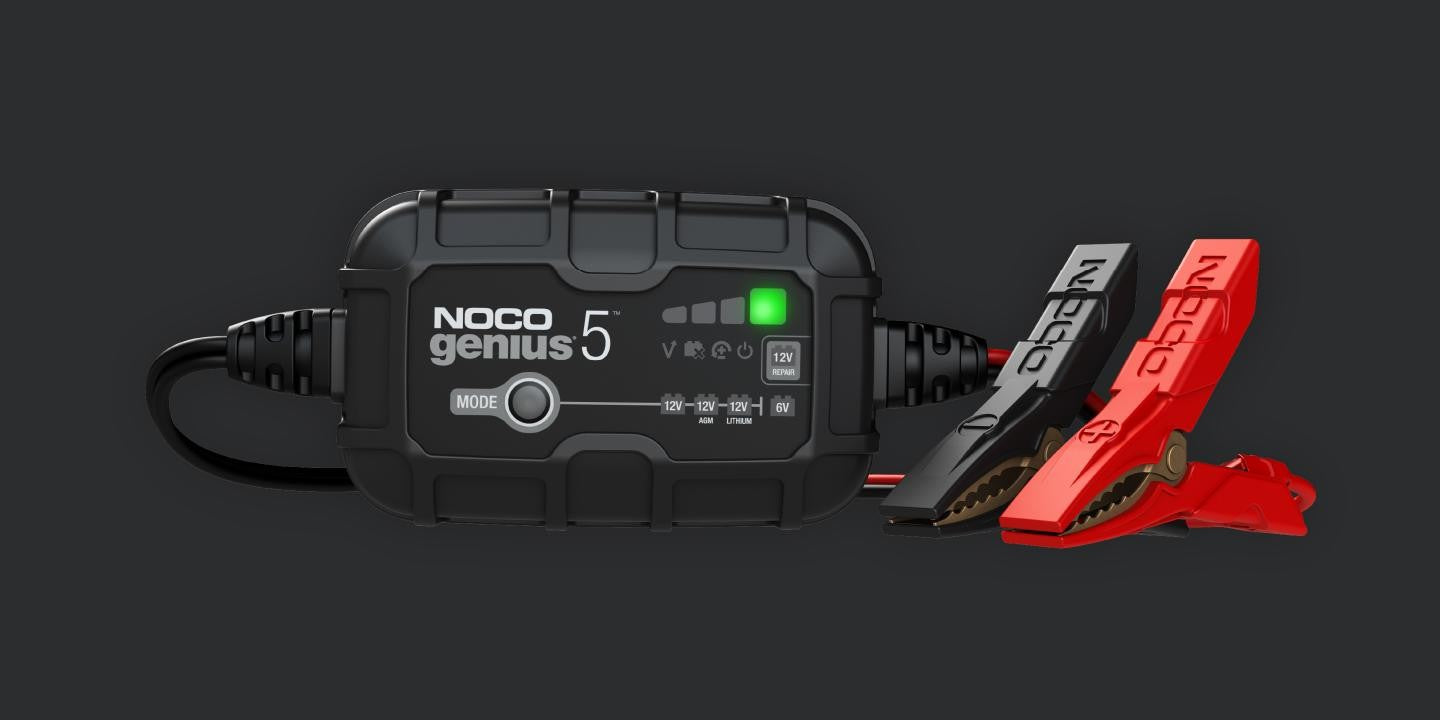 NoCo Genius 5 Battery Charger Bracket Render Mele Design Firm
