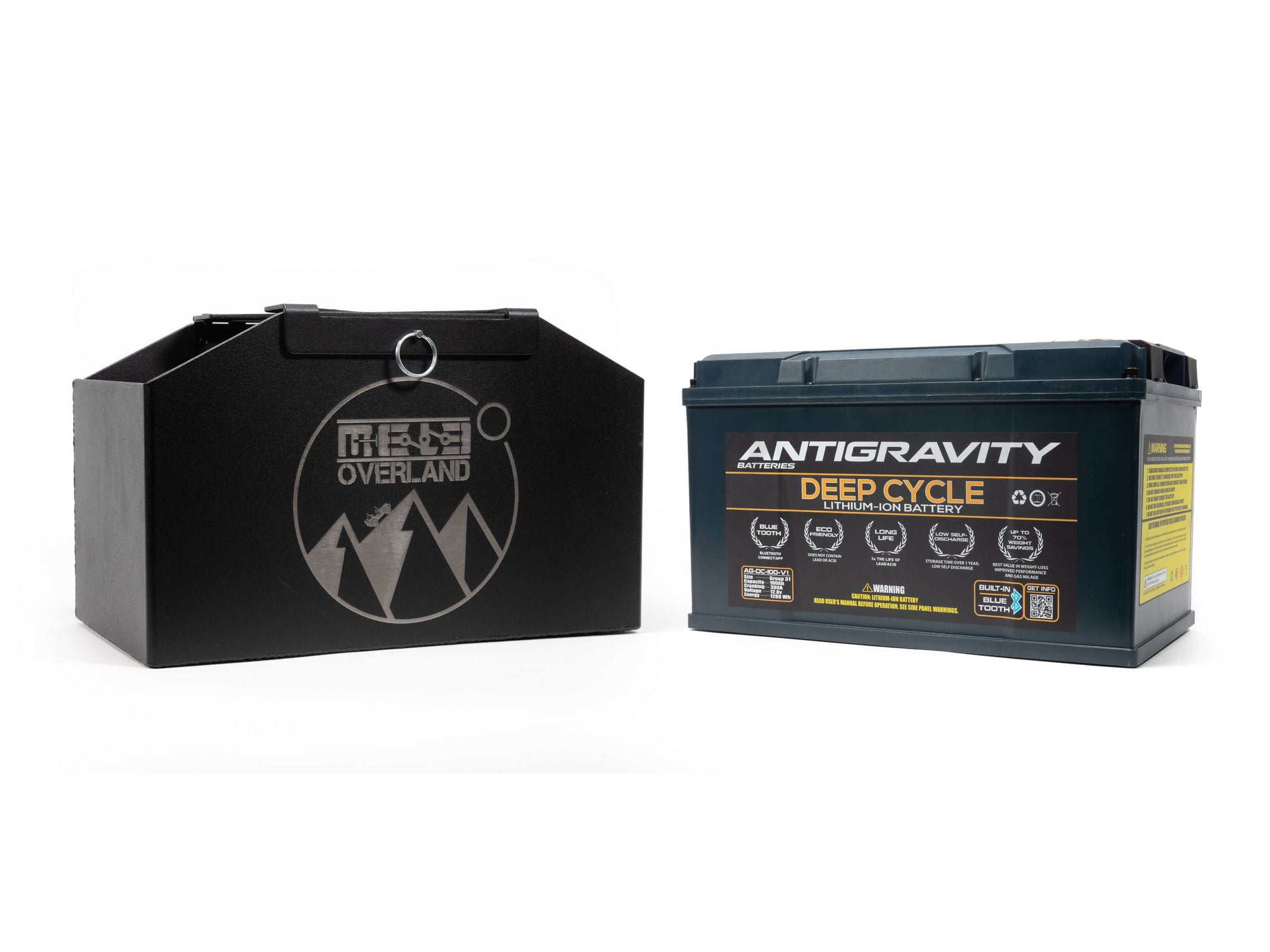 MeLe Design Firm Group 31 Battery Mount With Antigravity Deep Cycle V1 Car and Truck Battery