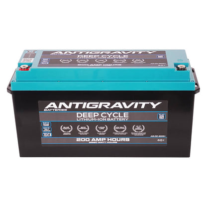 top and side profile Antigravity 200H deep cycle battery